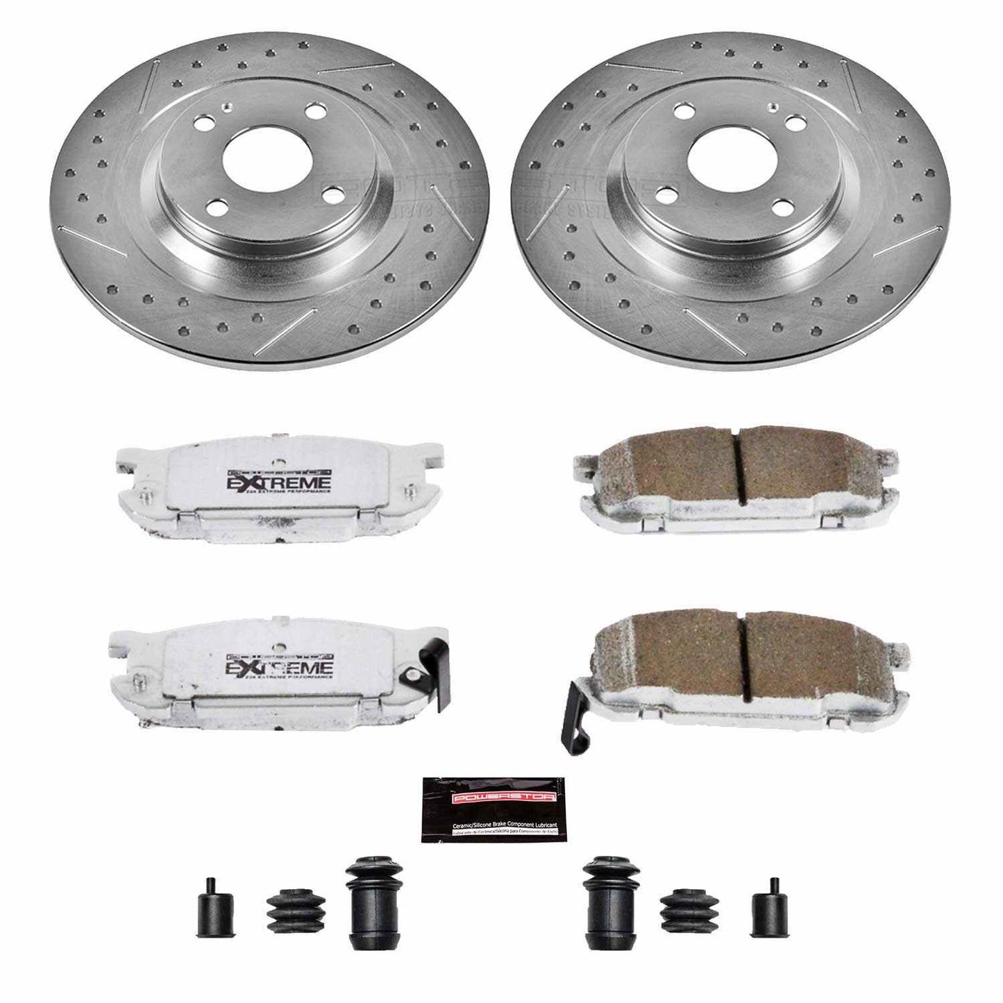 PowerStop Power Stop 01-05 Mazda Miata Rear Z26 Street Warrior Brake Kit K5267-26