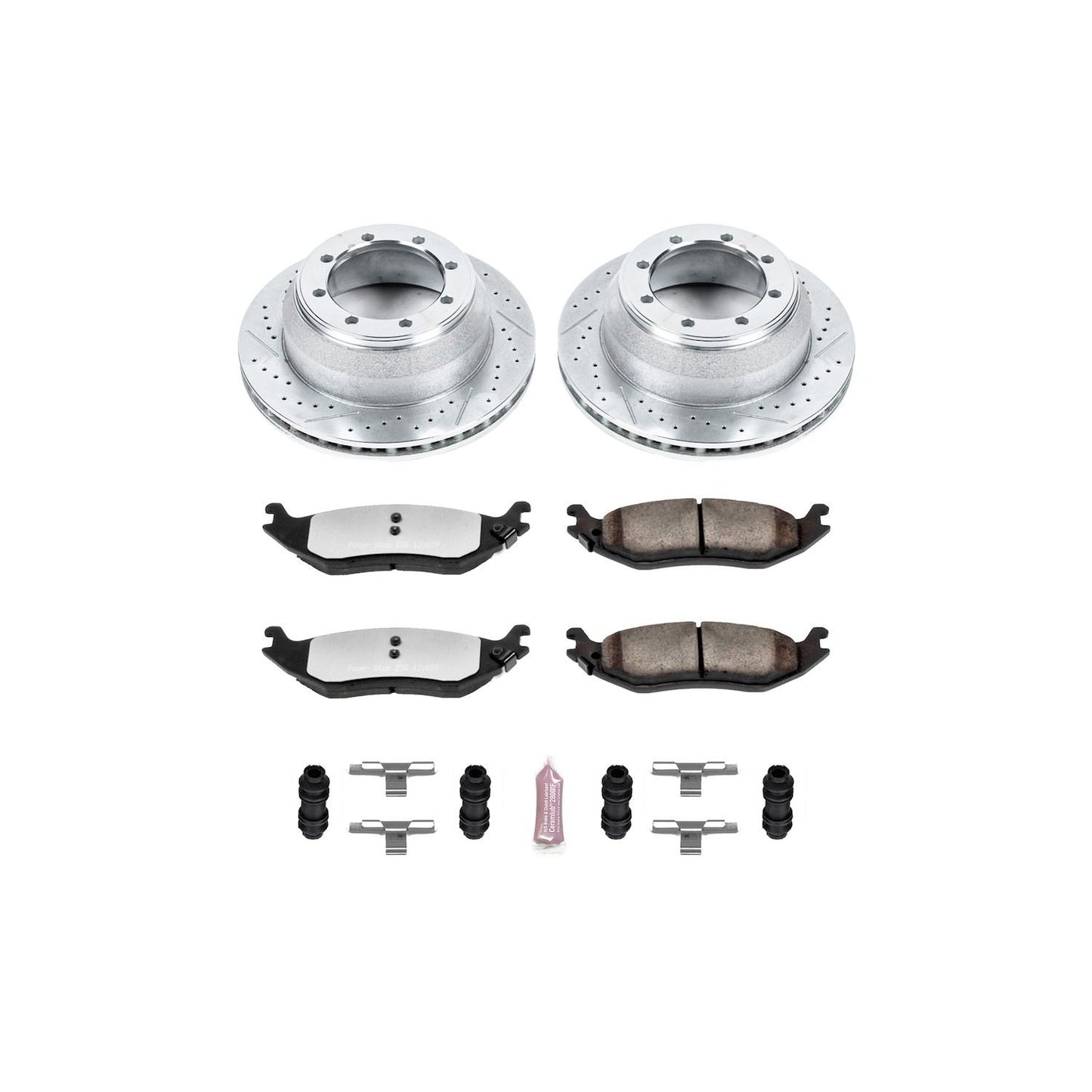 PowerStop Power Stop 2003 Dodge Durango Rear Z36 Truck & Tow Brake Kit K5270-36