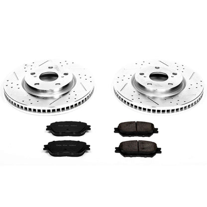 PowerStop Power Stop 2006 Lexus GS300 Front Z23 Evolution Sport Brake Kit K5272