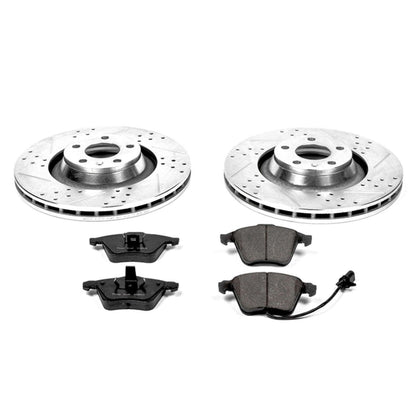 PowerStop Power Stop 05-11 Audi A6 Quattro Front Z23 Evolution Sport Brake Kit K5277