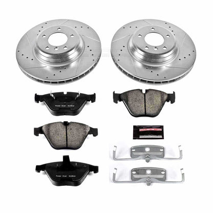 PowerStop Power Stop 2009 BMW 335d Front Z23 Evolution Sport Brake Kit K5281