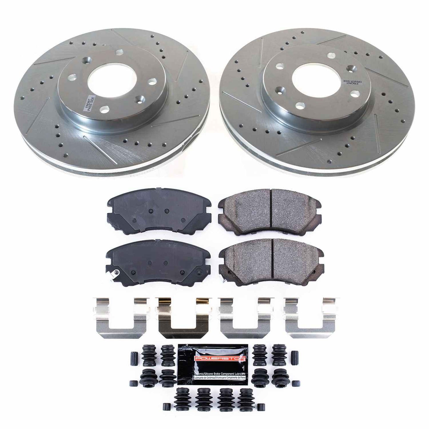 PowerStop Power Stop 03-05 Hyundai Sonata Front Z23 Evolution Brake Kit K5290