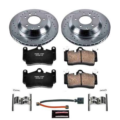 PowerStop Power Stop 07-15 Audi Q7 Rear Z23 Evolution Sport Brake Kit K5312