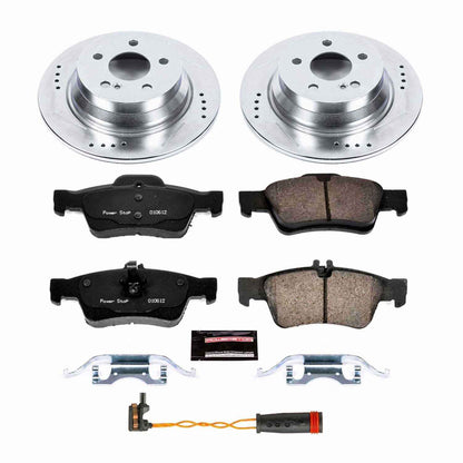 PowerStop Power Stop 03-09 Mercedes-Benz E320 Rear Z23 Evolution Sport Brake Kit K5320