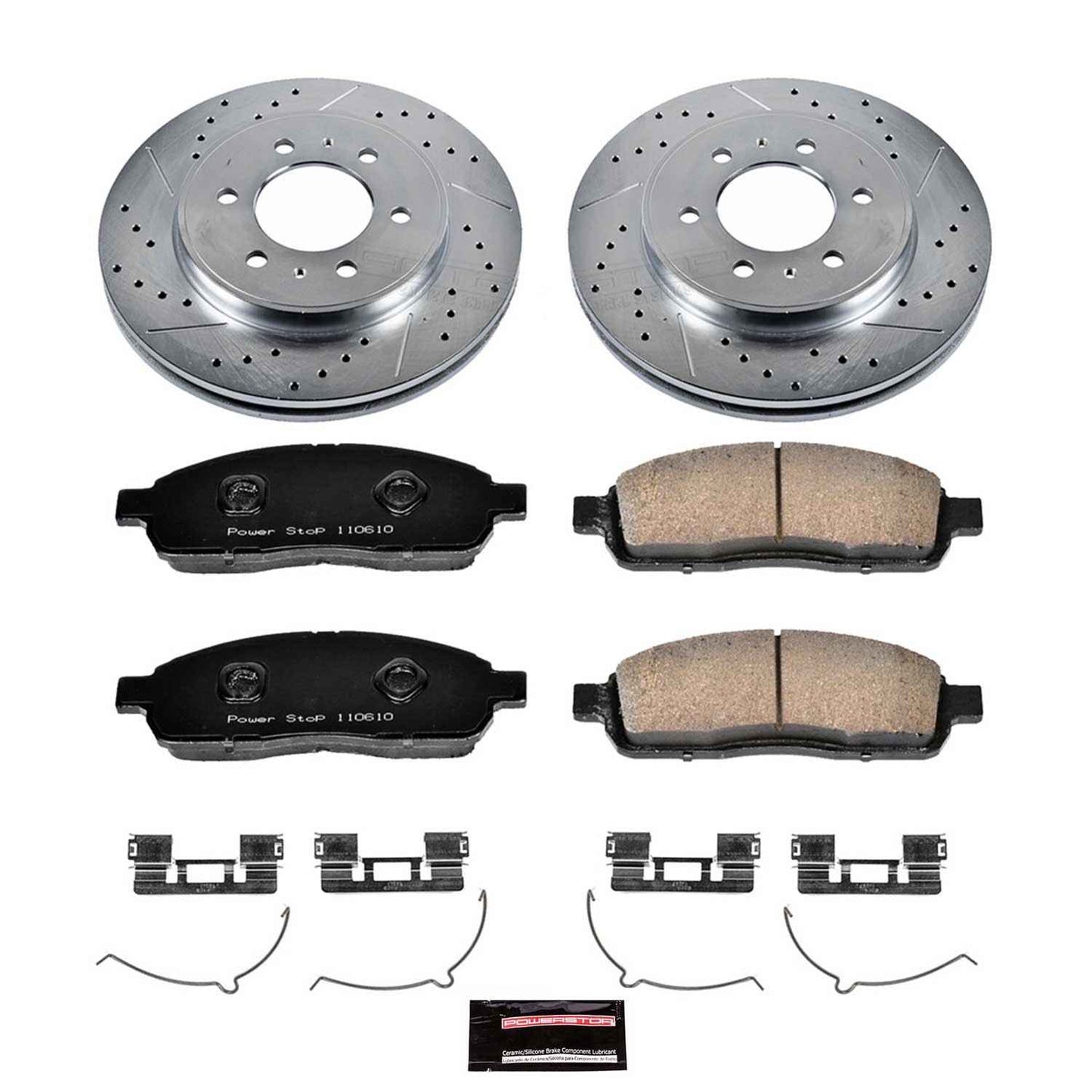 PowerStop Power Stop 2009 Ford F-150 Front Z23 Evolution Sport Brake Kit K5336