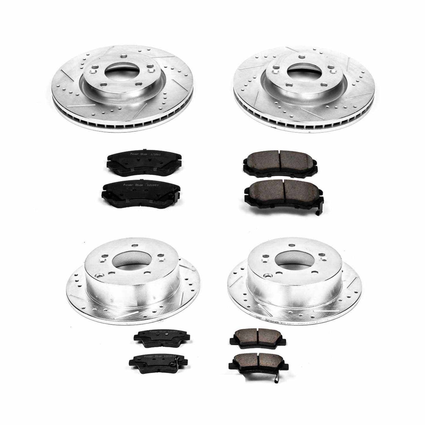 PowerStop Power Stop 08-10 Hyundai Sonata Front & Rear Z23 Evolution Sport Brake Kit K5367