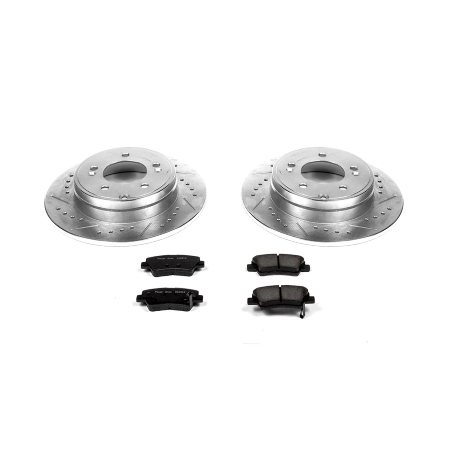 PowerStop Power Stop 12-17 Hyundai Azera Rear Z23 Evolution Sport Brake Kit K5381
