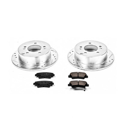 PowerStop Power Stop 08-10 Hyundai Sonata Rear Z23 Evolution Sport Brake Kit K5395