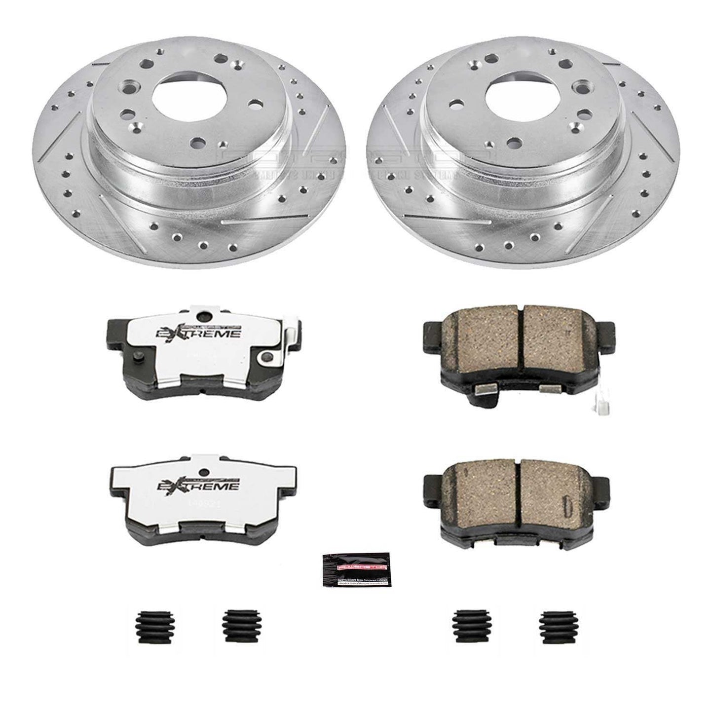 PowerStop Power Stop 04-08 Acura TL Rear Z26 Street Warrior Brake Kit K5399-26