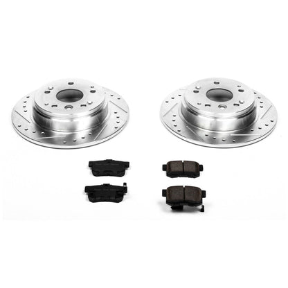 PowerStop Power Stop 04-08 Acura TL Rear Z23 Evolution Sport Brake Kit K5399