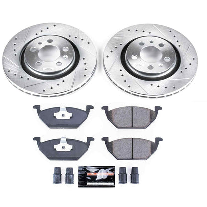 PowerStop Power Stop 1998 Volkswagen Beetle Front Z23 Evolution Sport Brake Kit K5401