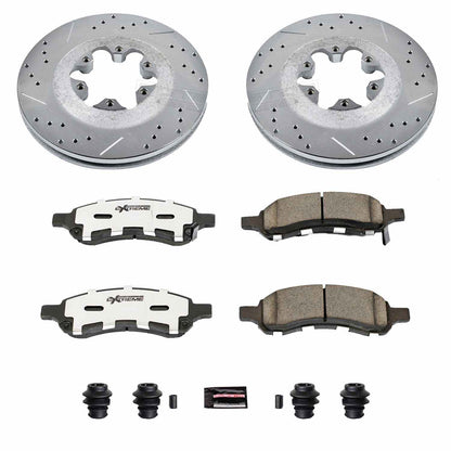 PowerStop Power Stop 09-12 Chevrolet Colorado Front Z26 Street Warrior Brake Kit K5405-26