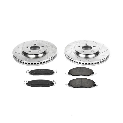 PowerStop Power Stop 11-14 Ford Mustang Front Z23 Evolution Sport Brake Kit K5407
