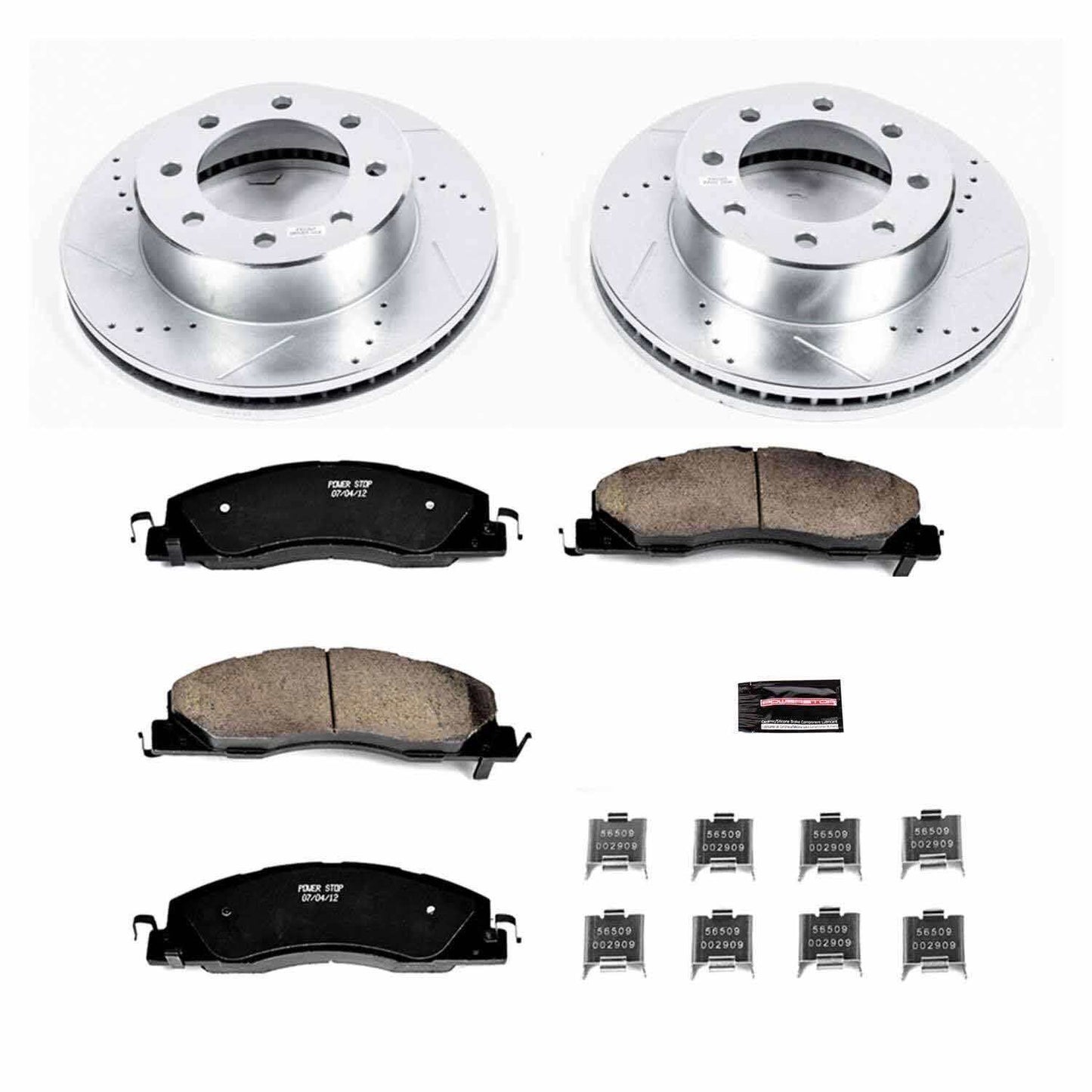 PowerStop Power Stop 09-10 Dodge Ram 2500 Front Z23 Evolution Sport Brake Kit K5411