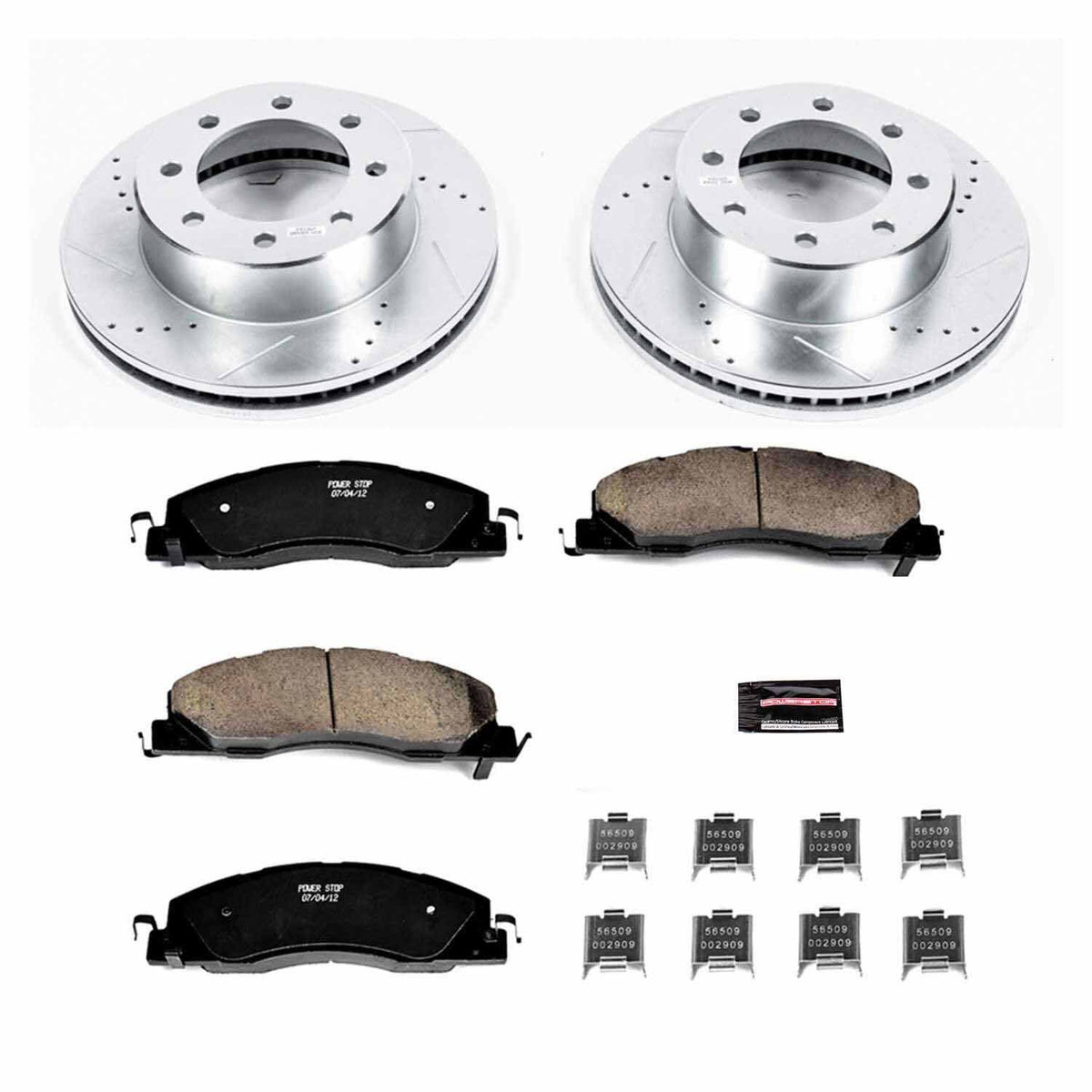 PowerStop Power Stop 09-10 Dodge Ram 2500 Front Z23 Evolution Sport Brake Kit K5411