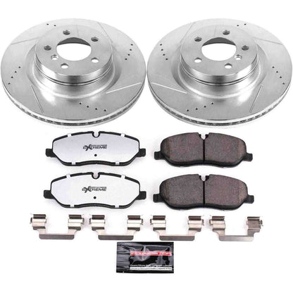 PowerStop Power Stop 06-09 Land Rover Range Rover Front Z36 Truck & Tow Brake Kit K5419-36