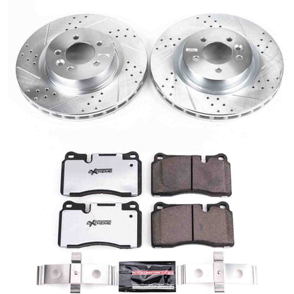 PowerStop Power Stop 06-09 Land Rover Range Rover Sport Front Z36 Truck & Tow Brake Kit K5422-36