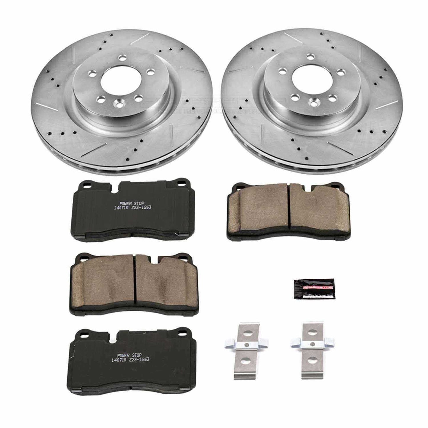PowerStop Power Stop 06-09 Land Rover Range Rover Sport Front Z23 Evolution Sport Brake Kit K5422