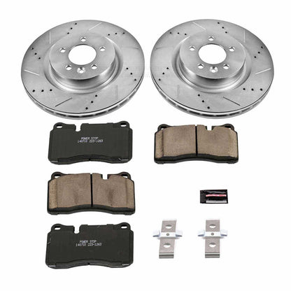 PowerStop Power Stop 06-09 Land Rover Range Rover Sport Front Z23 Evolution Sport Brake Kit K5422