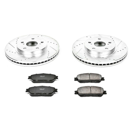PowerStop Power Stop 05-07 Toyota Avalon Front Z23 Evolution Sport Brake Kit K5438