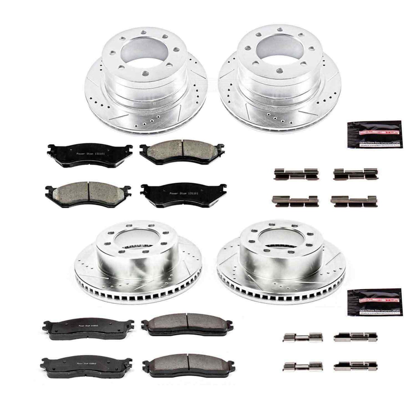 PowerStop Power Stop 06-08 Dodge Ram 1500 Front & Rear Z23 Evolution Sport Brake Kit K5468