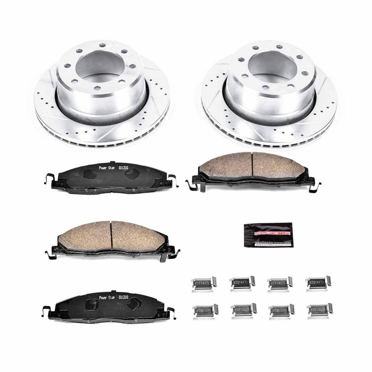 PowerStop Power Stop 09-10 Dodge Ram 2500 Rear Z23 Evolution Sport Brake Kit K5487