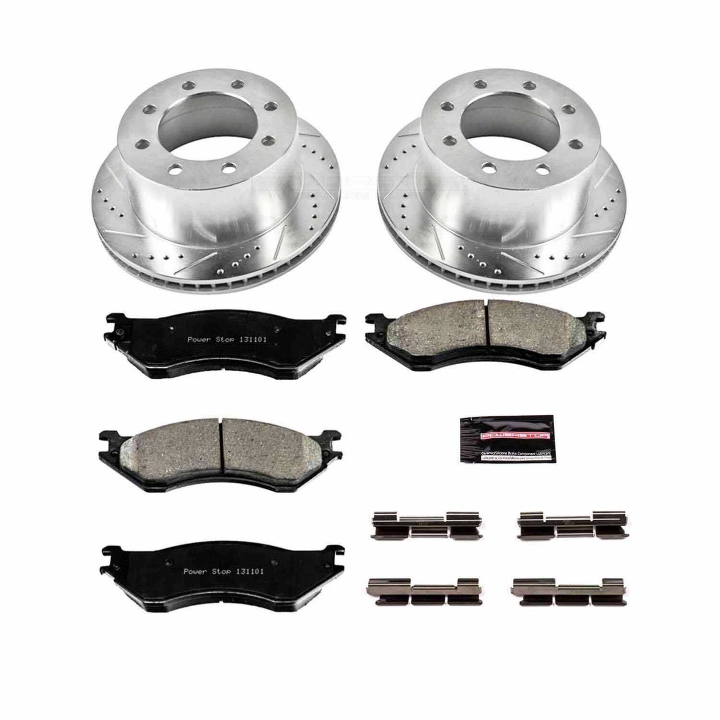 PowerStop Power Stop 01-02 Dodge Ram 2500 Rear Z23 Evolution Sport Brake Kit K5489