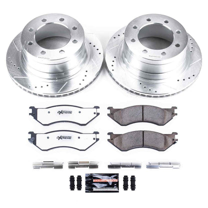 PowerStop Power Stop 06-08 Dodge Ram 1500 Rear Z36 Truck & Tow Brake Kit K5490-36