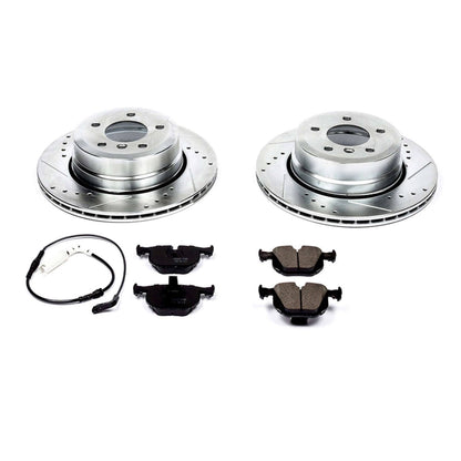 PowerStop Power Stop 06-07 BMW 525xi Rear Z23 Evolution Sport Brake Kit K5491