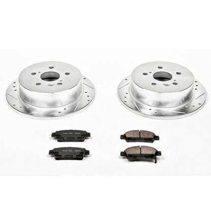 PowerStop Power Stop 04-10 Toyota Sienna Rear Z23 Evolution Sport Brake Kit K5498