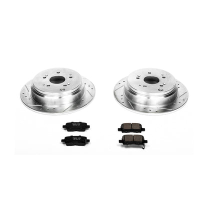 PowerStop Power Stop 02-04 Honda Odyssey Rear Z23 Evolution Sport Brake Kit K5502