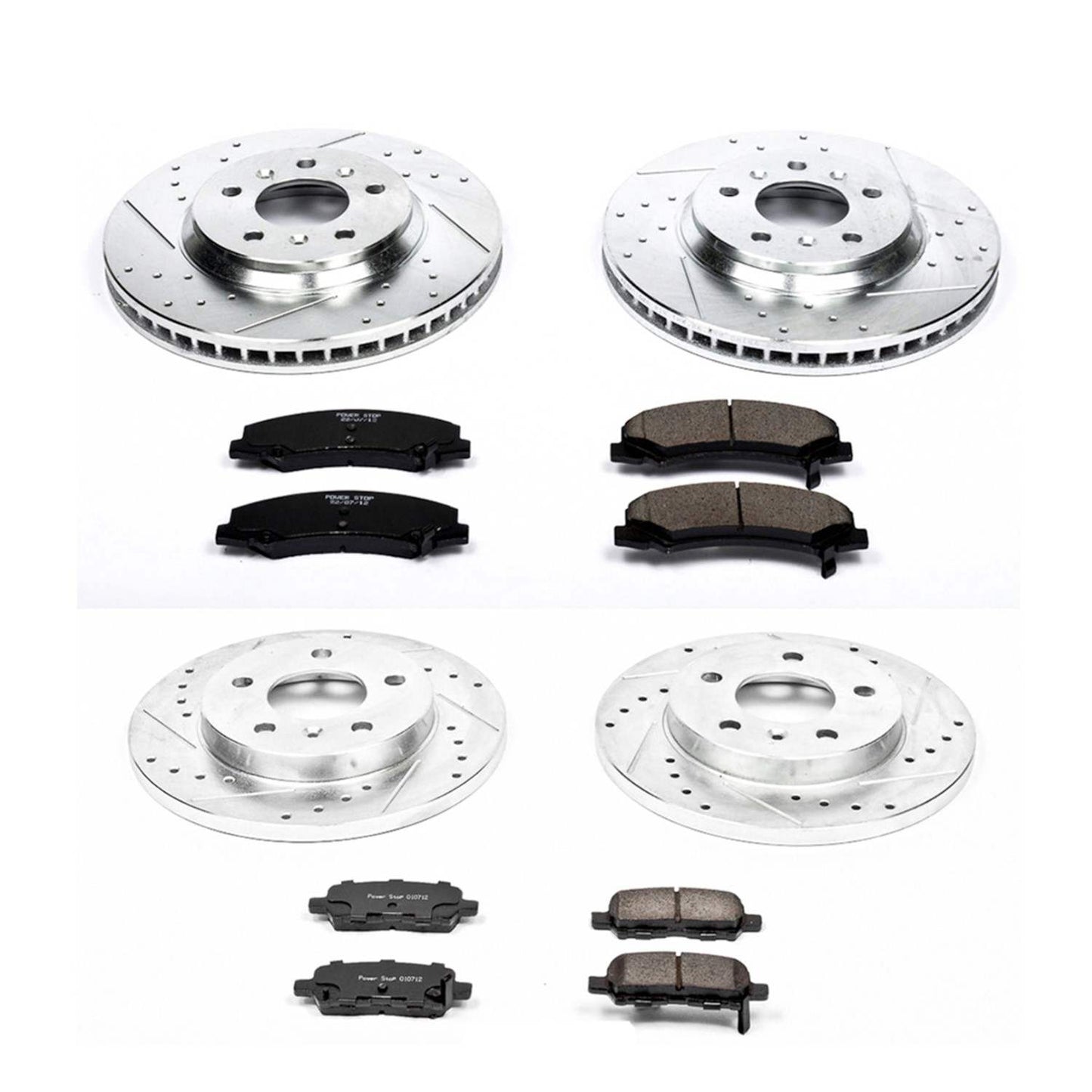 PowerStop Power Stop 11-13 Chevrolet Impala Front & Rear Z23 Evolution Sport Brake Kit K5504