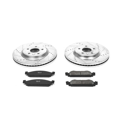 PowerStop Power Stop 09-11 Ford Flex Front Z23 Evolution Sport Brake Kit K5509