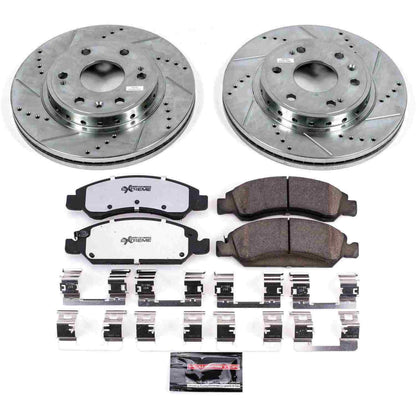 PowerStop Power Stop 08-19 Chevrolet Tahoe Front Z36 Truck & Tow Brake Kit K5519-36