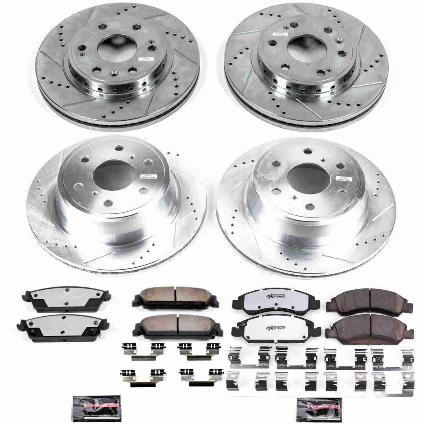 PowerStop Power Stop 08-14 Chevrolet Tahoe Front & Rear Z36 Truck & Tow Brake Kit K5520-36