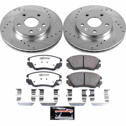 PowerStop Power Stop 11-16 Buick LaCrosse Front Z26 Street Warrior Brake Kit K5522-26