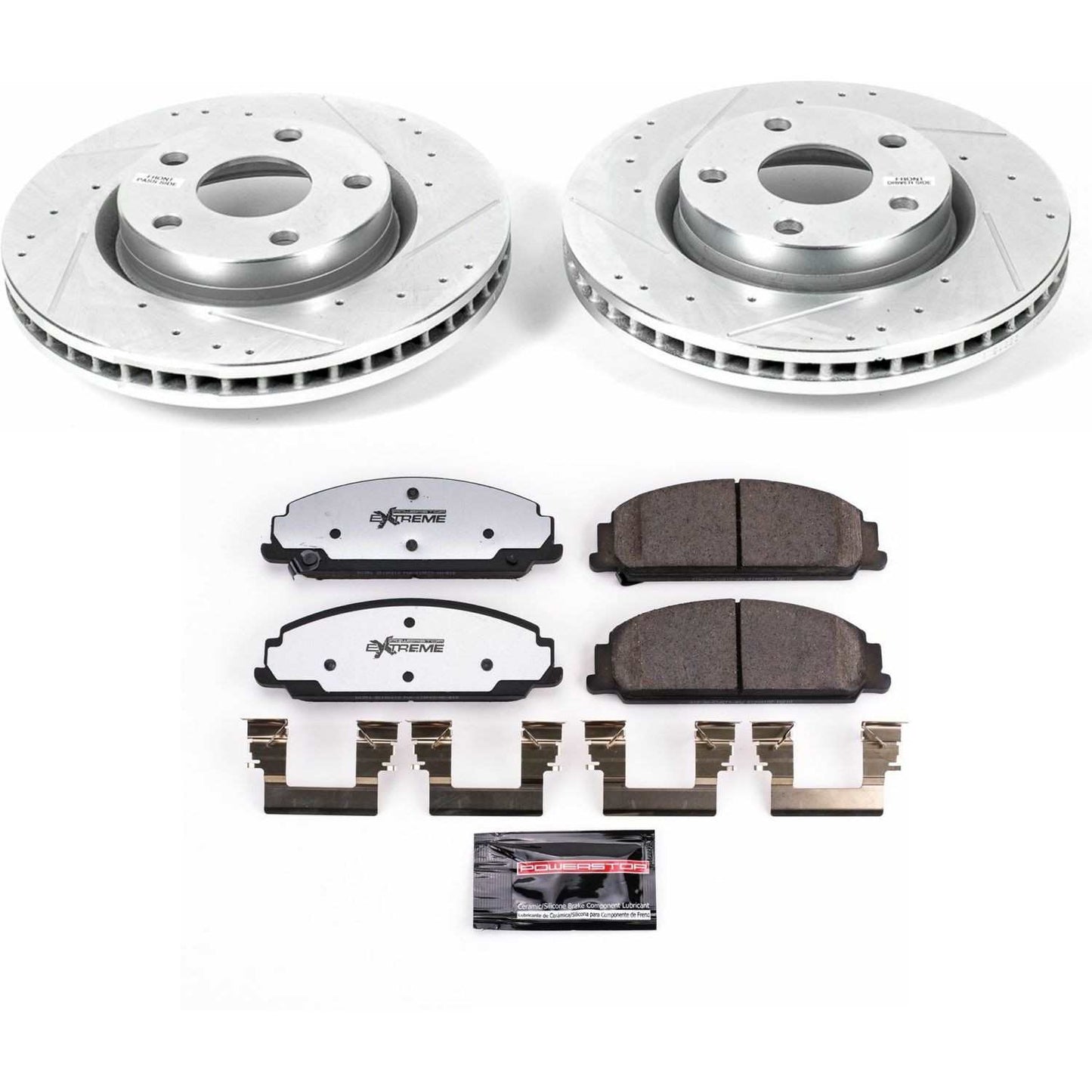 PowerStop Power Stop 08-09 Pontiac G8 Front Z26 Street Warrior Brake Kit K5526-26