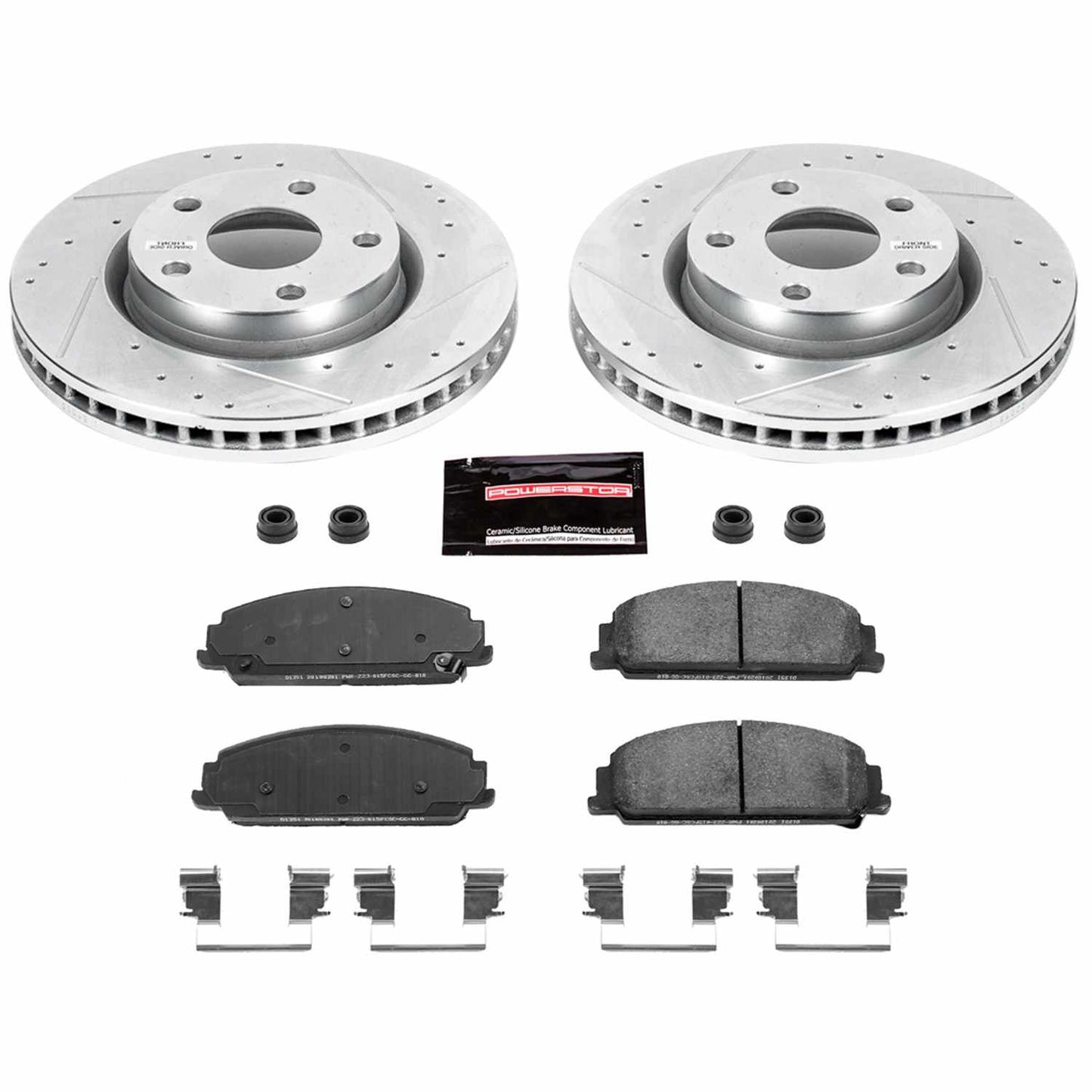 PowerStop Power Stop 08-09 Pontiac G8 Front Z23 Evolution Sport Brake Kit K5526