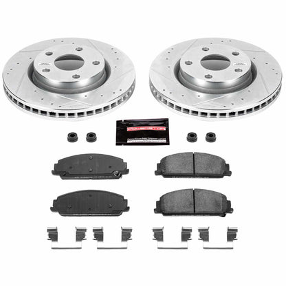 PowerStop Power Stop 08-09 Pontiac G8 Front Z23 Evolution Sport Brake Kit K5526