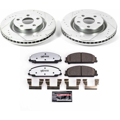 PowerStop Power Stop 08-09 Pontiac G8 Front Z26 Street Warrior Brake Kit K5529-26