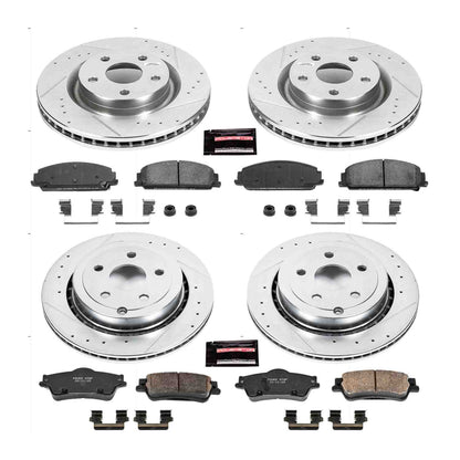 PowerStop Power Stop 08-09 Pontiac G8 Front & Rear Z23 Evolution Sport Brake Kit K5530