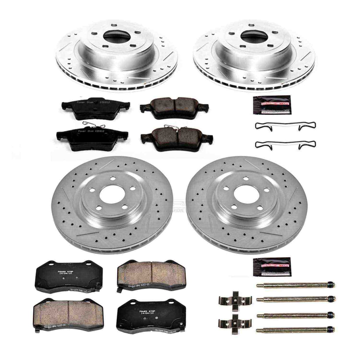 PowerStop Power Stop 08-10 Chevrolet Cobalt Front & Rear Z23 Evolution Sport Brake Kit K5533