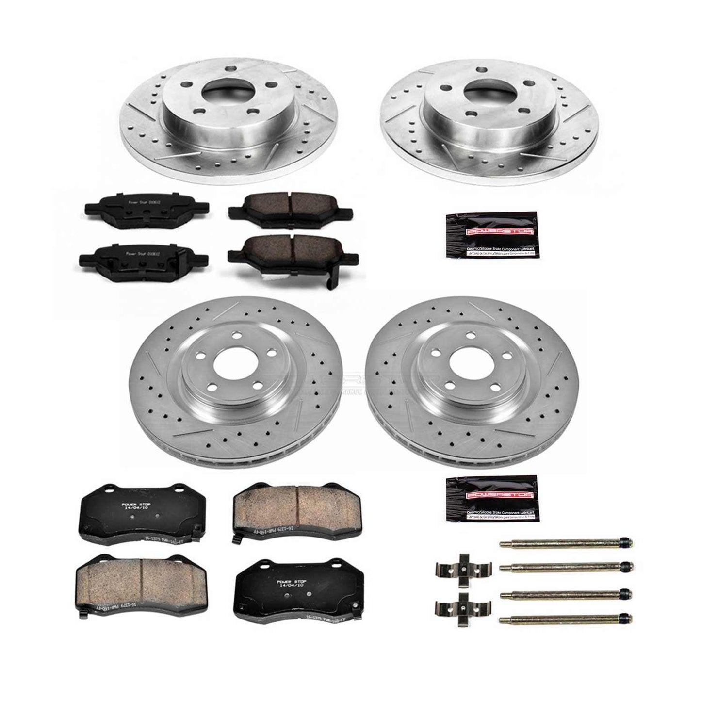 PowerStop Power Stop 09-10 Chevrolet HHR Front & Rear Z23 Evolution Sport Brake Kit K5534