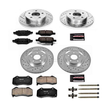PowerStop Power Stop 09-10 Chevrolet HHR Front & Rear Z23 Evolution Sport Brake Kit K5534