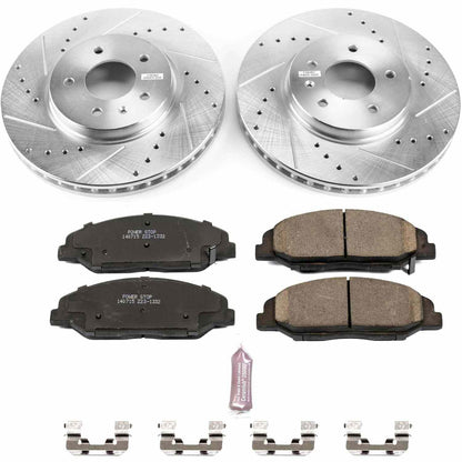 PowerStop Power Stop 09-11 Cadillac STS Front Z23 Evolution Sport Brake Kit K5538