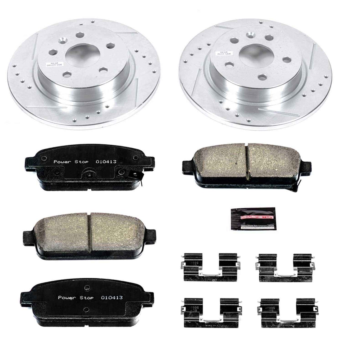 PowerStop Power Stop 13-18 Buick Encore Rear Z23 Evolution Sport Brake Kit K5544