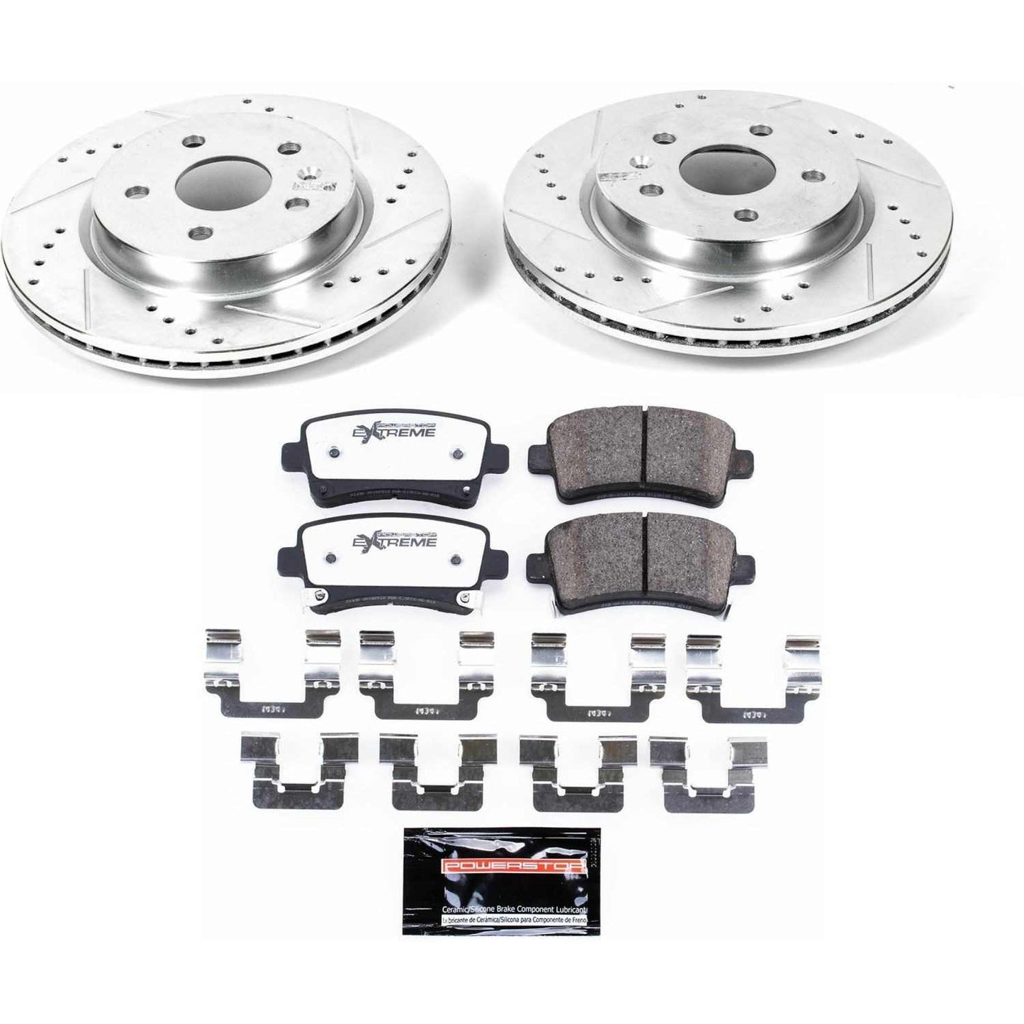 PowerStop Power Stop 2010 Buick Allure Rear Z26 Street Warrior Brake Kit K5547-26