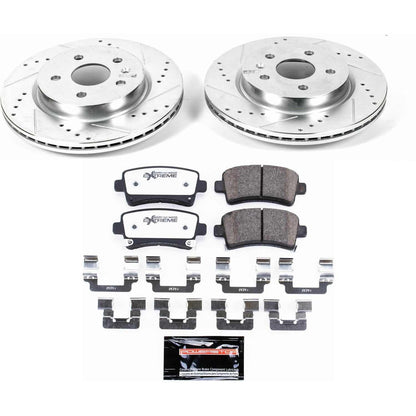 PowerStop Power Stop 2010 Buick Allure Rear Z26 Street Warrior Brake Kit K5547-26