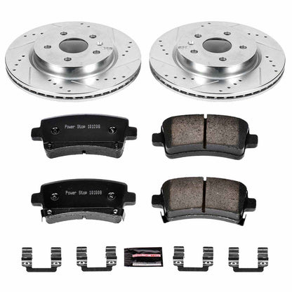 PowerStop Power Stop 2010 Buick Allure Rear Z23 Evolution Sport Brake Kit K5547