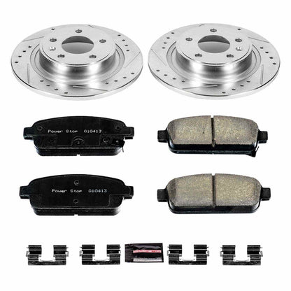 PowerStop Power Stop 16-18 Buick Cascada Rear Z23 Evolution Sport Brake Kit K5552